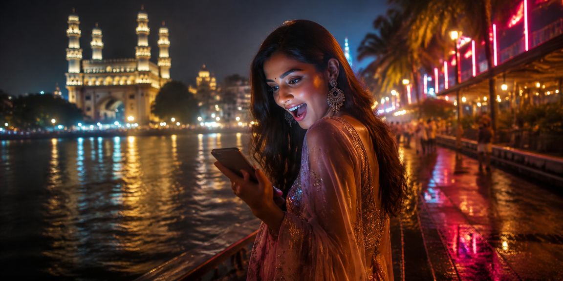 Mobile VIP user enjoying t495 from Hyderabad market